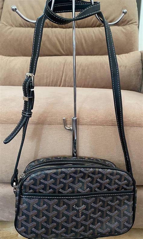 goyard camera strap